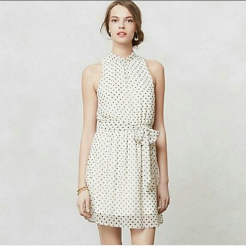 Anthropologie Sweet Pea Deja Dot Dress